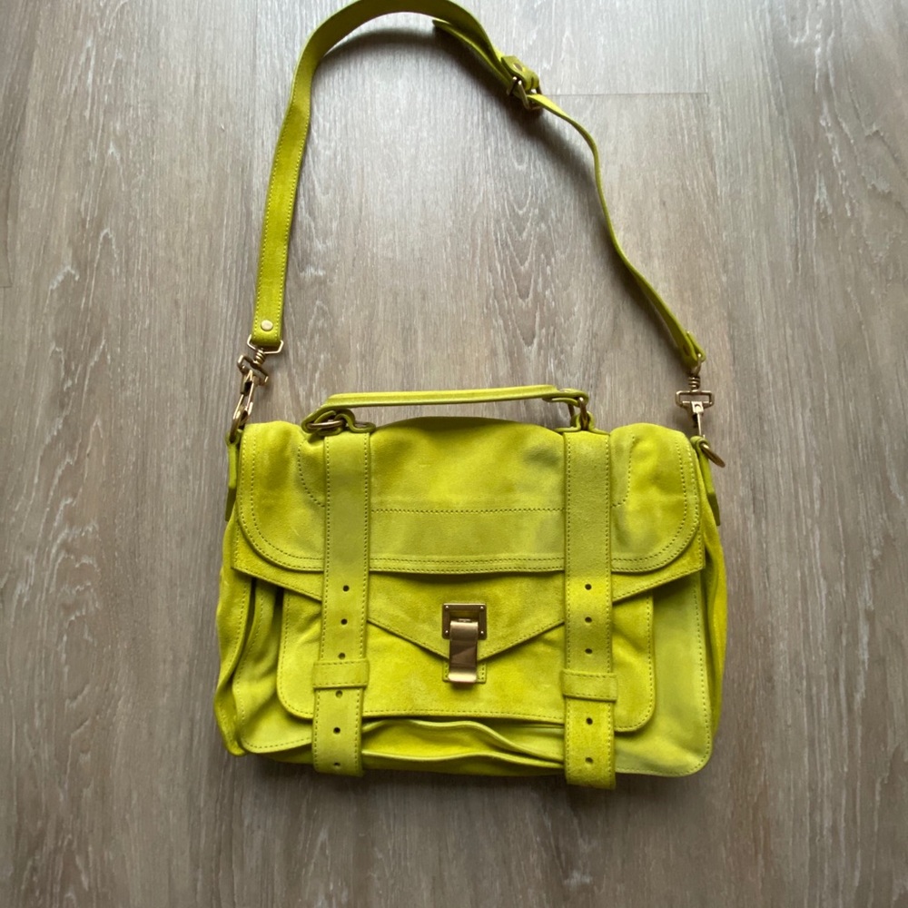 Proenza Schouler PS1 bag neon